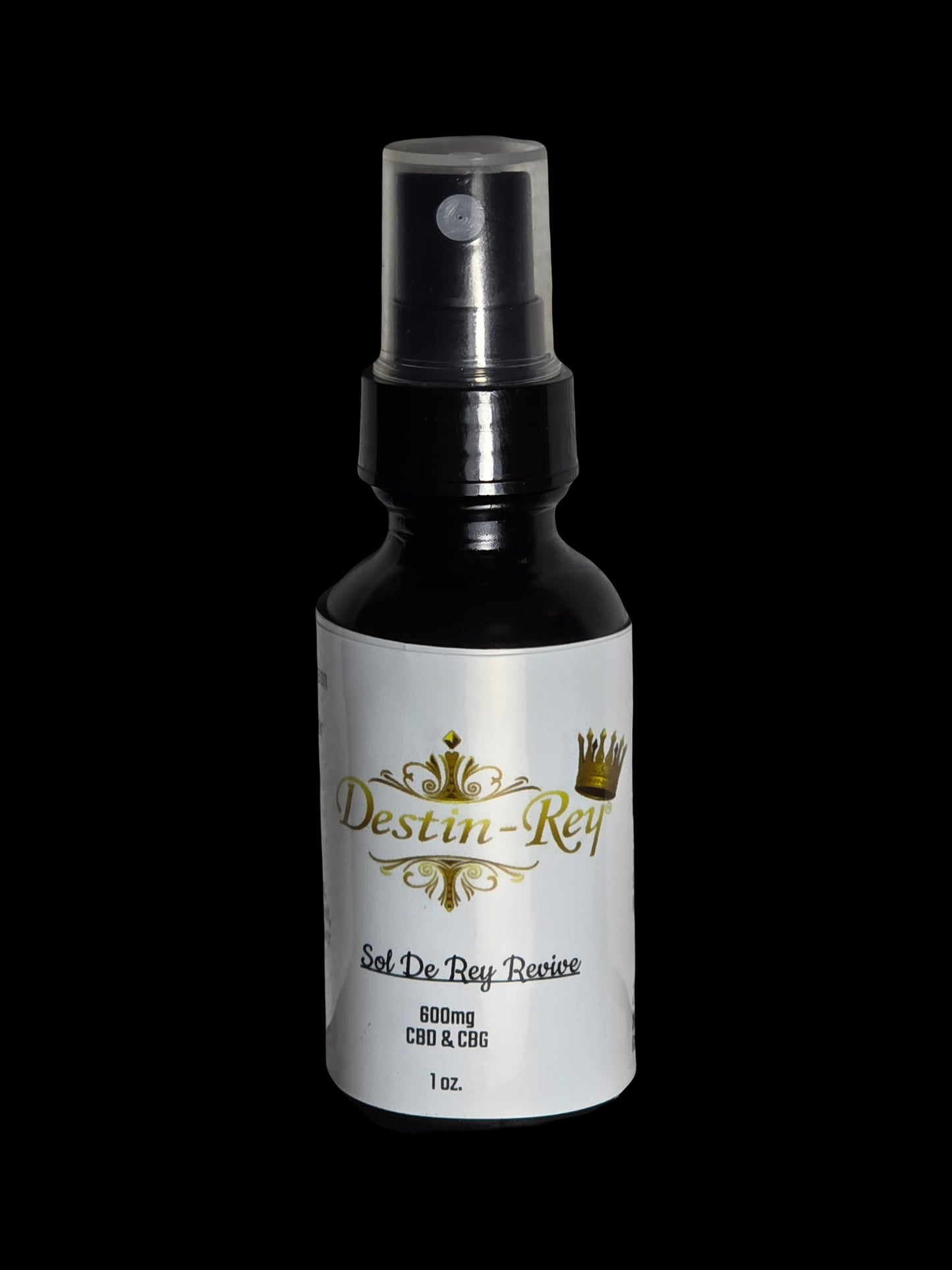 Destin Rey’s Skin Mist Natural Revive Smoke White Bottle 1 OZ.